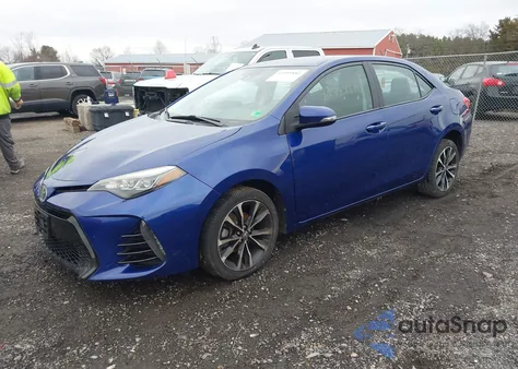 2017 Toyota Corolla Se z USA, uszkodzony, nr VIN 2T1BURHE2HC757419